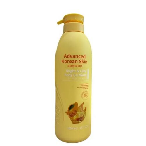 Advanced korea bright and fair body gel wash