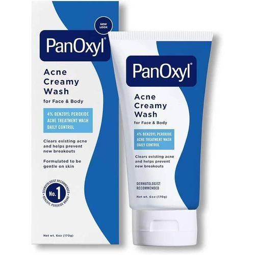Panoxyl acne creamy wash