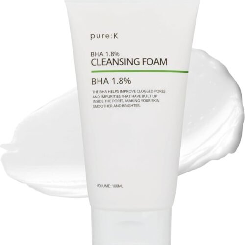 Pure k bha cleansing foam