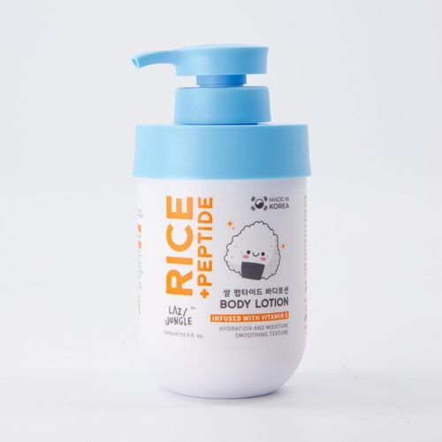 Rice peptide body lotion