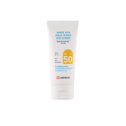 Aberede white vita aqua shield sunscreen