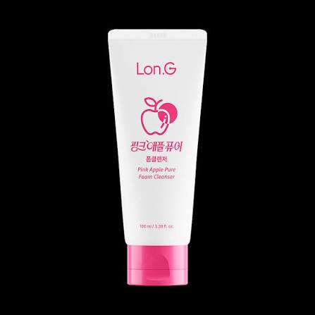Lon.g pink apple pure foam cleanser