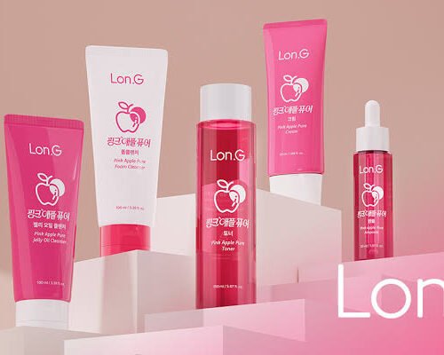 Lon.g pink apple pure 5 step skincare set |20ml / 0.67 fl. oz