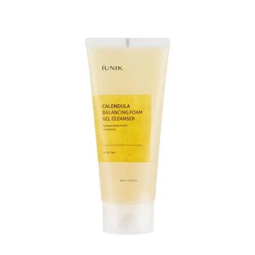 Iunik calendula balancing foam gel cleanser |150ml/5.07fl.oz