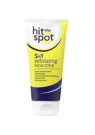 Hit the spot 5in1 exfoliating facial scrub