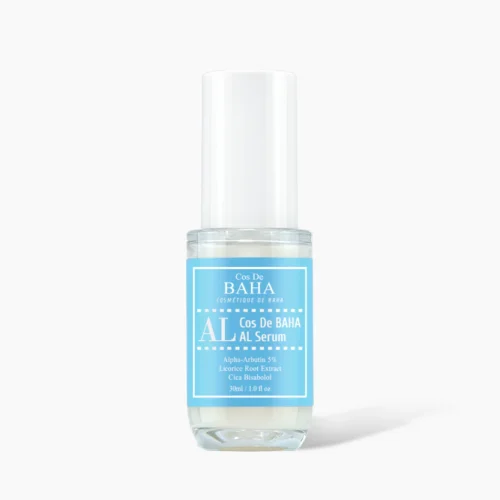 COS DE BAHA Alpha-Arbutin 5% Licorice CICA Bisabolol Facial Serum for Radiant Skin