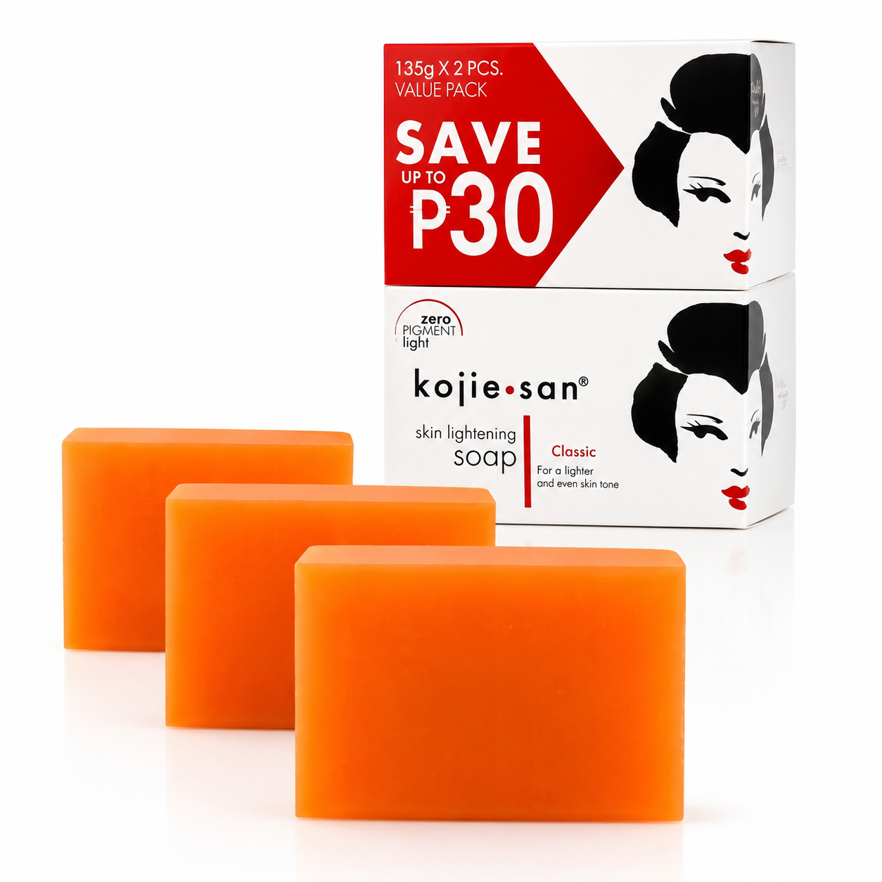 Kojie San Skin Lightening Soap Trio Pack
