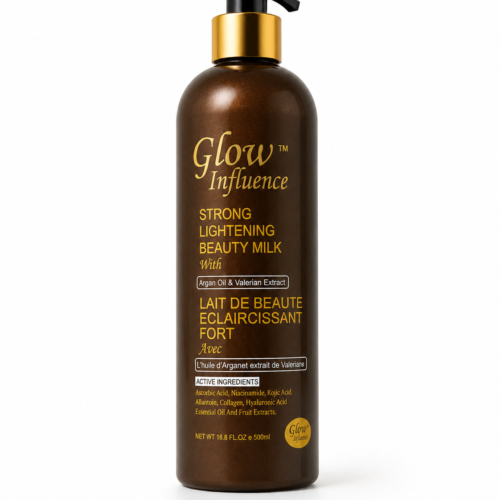 GLOW INFLUENCE STRONG LIGHTENING BEAUTY MILK 500ml