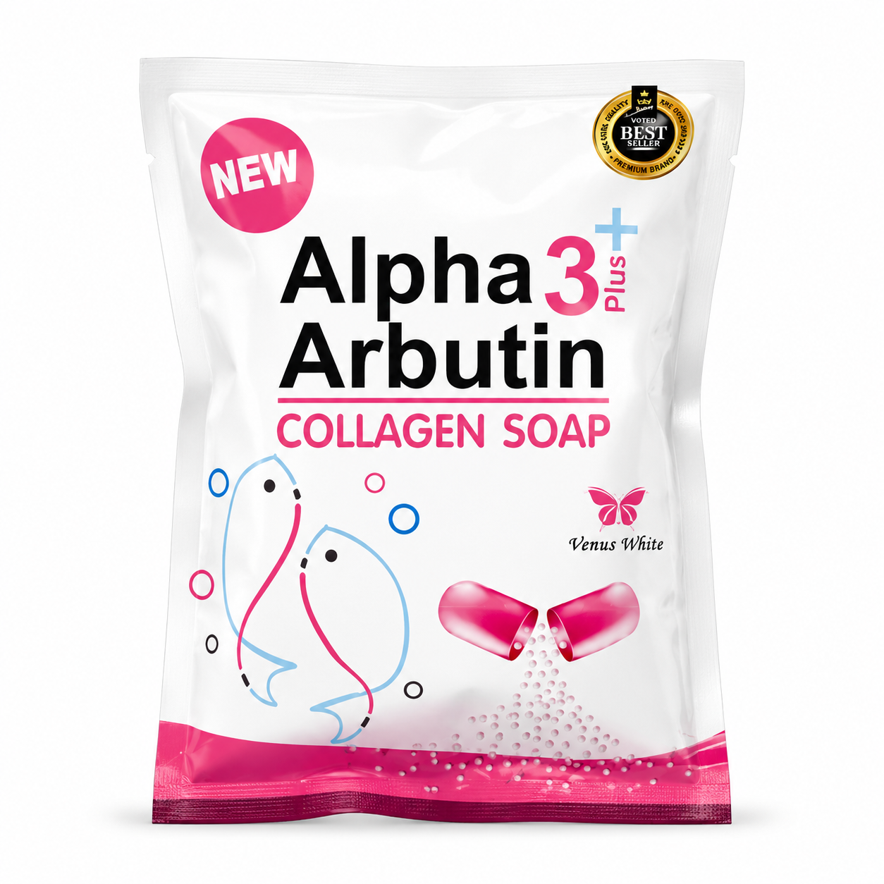 Alpha 3 Plus Arbutin Collagen Soap