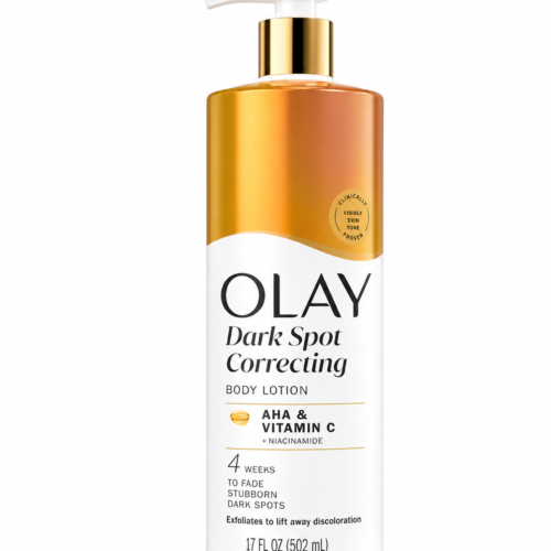 Olay Dark Spot Correcting Body Lotion with AHA, Vitamin C & Niacinamide – 17 fl oz (502 mL)